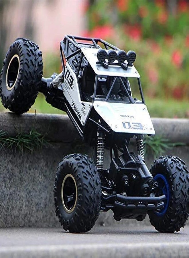 TEMSON 1:16 Rock Crawler Off Road R/C Car Monster Truck Kids Toys Remote Control (4 Wheel)(Multicolor)(6141) - Image 2